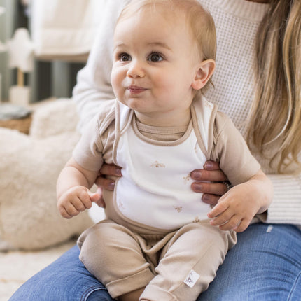Pantalones deportivos de punto para bebé de Burt's Bees, pantalones de chándal para bebé, pantalones de algodón 100% orgánico para bebé, juego de 3 unidades en color gris ceniza, 6 meses