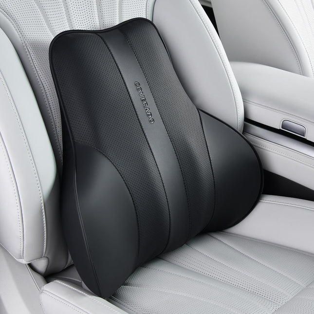 Coverado Lumbar Support Pillow for Car, Ergonomic 