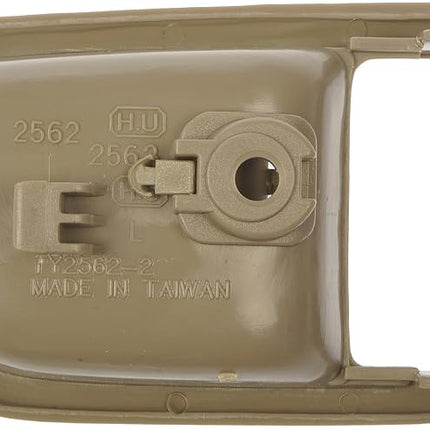 Dorman 91008 Interior Door Handle Bezel Compatible with Select Toyota Models, Tan
