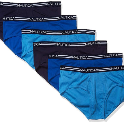 Nautica Men's Cotton Classic Multipack Briefs T-Sh