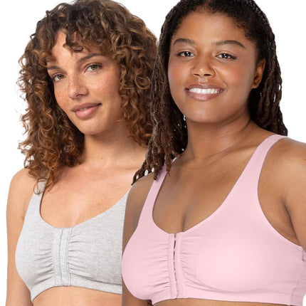Fruit of the Loom Women's Opaque Sports Bra, Dancing Rosebuds/Purple/Grey, 46