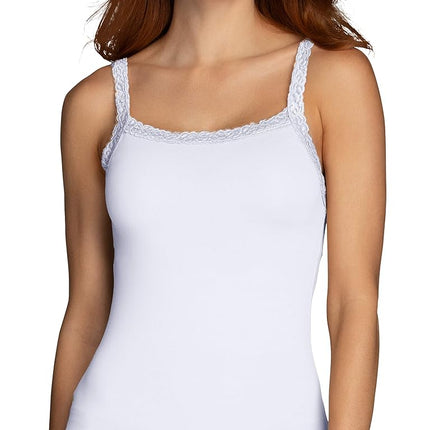 Vanity Fair Women's Perfect Lace Spincami Camisole 17166, Star White, Large
