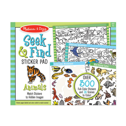 Melissa & Doug Seek And Find Sticker Pad � Animals
