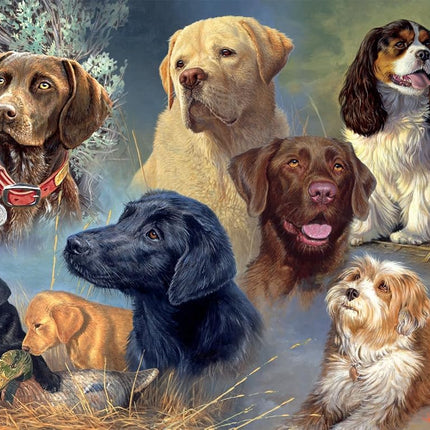 Buffalo Games - Hautman Brothers - Treasured Friends - 750 Piece Jigsaw Puzzle for Adults Challenging Puzzle Perfect for Game Nights - Finished Puzzle Size is 24.00 x 18.00