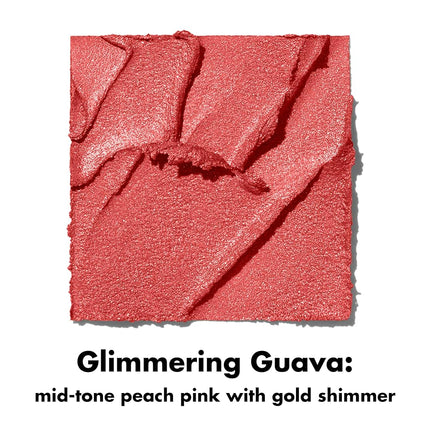 e.l.f. Monochromatic Multi Stick, Luxuriously Creamy & Blendable Colour, For Eyes, Lips & Cheeks, Glimmering Guava, 0.17 Oz (5g)