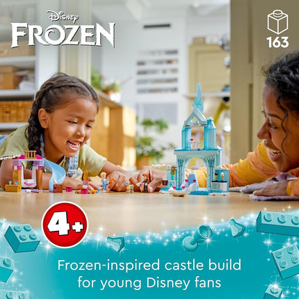 LEGO Disney Frozen Elsa�s Frozen Princess Castle Toy Set for Kids, Includes Elsa and Anna Mini-Doll Figures and 2 Animal Figures, Frozen Toy Makes a Great Birthday Gift for Kids Ages 4 Plus, 43238
