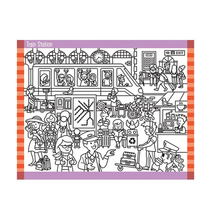 Melissa & Doug Seek and Find Sticker Pad � Around Town