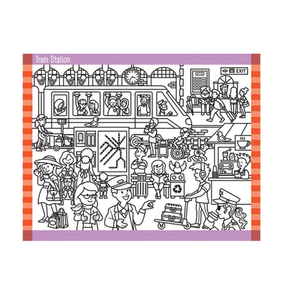 Melissa & Doug Busca y encuentra un bloc de pegatinas - Alrededor de la ciudad