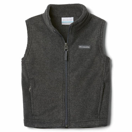 Columbia Youth Boys Steens Mtn Gilet polaire, Gris anthracite, Grande taille