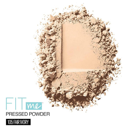 (fairivory) - Maybelline New York Fit Me Matte + Poreless Foundation Powder, Fair Ivory