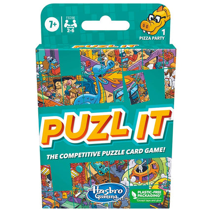 Hasbro Gaming Puzl It Game, Competitive Puzzle Car