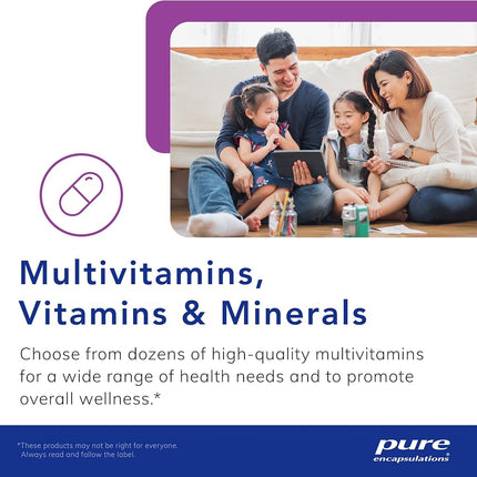 Pure Encapsulations Methylcobalamin 1,000 mcg - Vitamin B12 Supplement - Premium Vitamin B12 Capsules - 60 Capsules