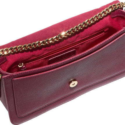 Cole Haan Daniella Chain Shoulder Bag, Black Cherry, One Size