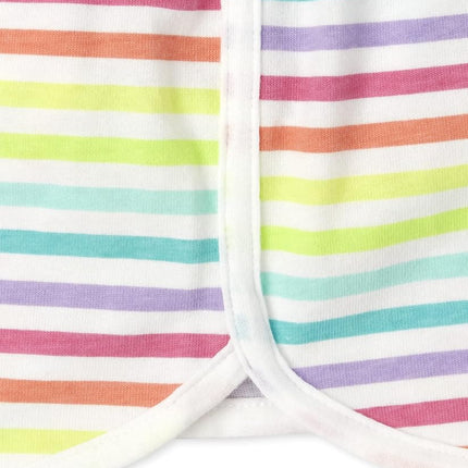 The Children's Place 5 Pack Girls Dolphin Shorts, Pink/Purple/Lime/Stripe/Print - 5 Pack, XX-Large