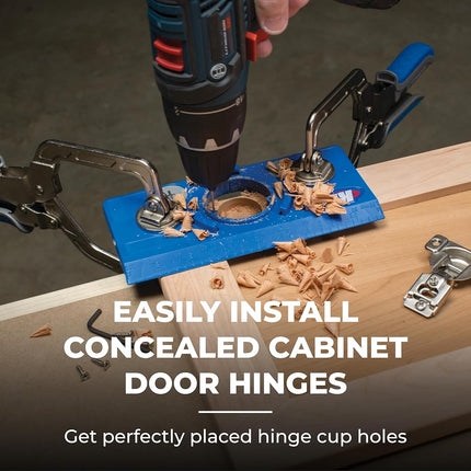 Kreg KHI Concealed Hinge Jig, Blue