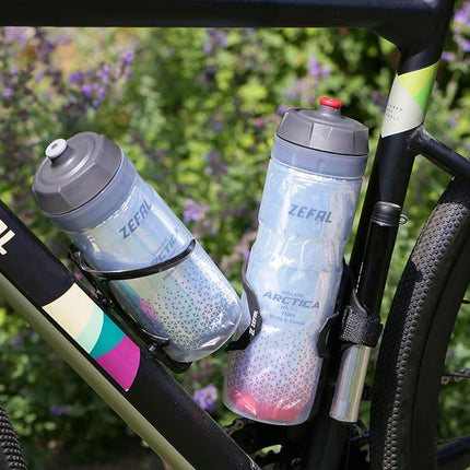 ZEFAL Arctica 75 Water Bottle - 750ml, Bicycle Drinking Bottles - Insulated Bottle - Odourless and Waterproof - BPA-Free Sports Bottle, Black