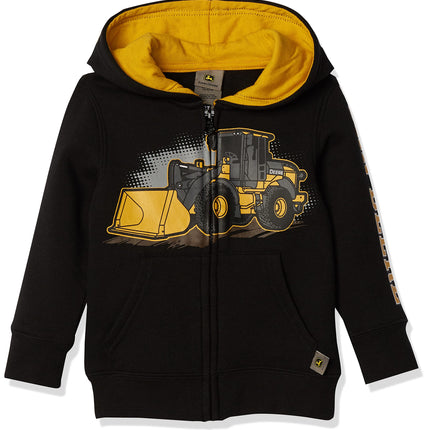 John Deere Tractor Infant Toddler Boy Zip Front Fl