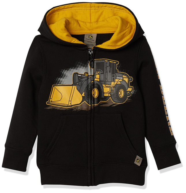 John Deere Tractor Infant Toddler Boy Zip Front Fl