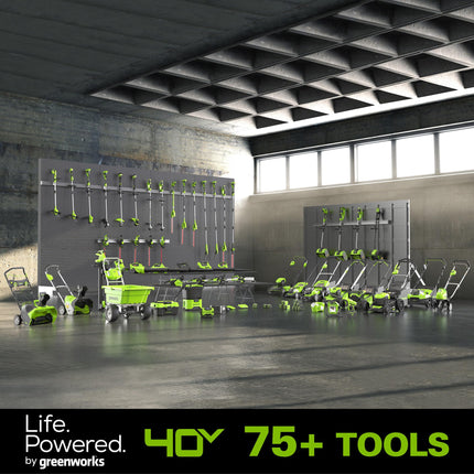 Hidrolimpiadora Greenworks 40V (600 PSI 0.8 GPM), batería USB de 2 Ah y cargador incluidos