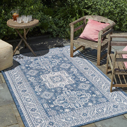 Unique Loom Outdoor Aztec Collection Area Rug - Ch