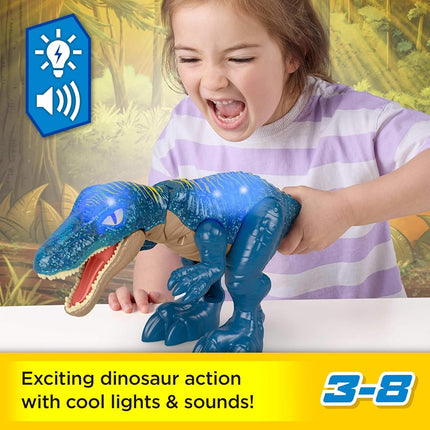 Fisher-Price Imaginext Jurassic World Growl & Glow Baryonyx Action Figure