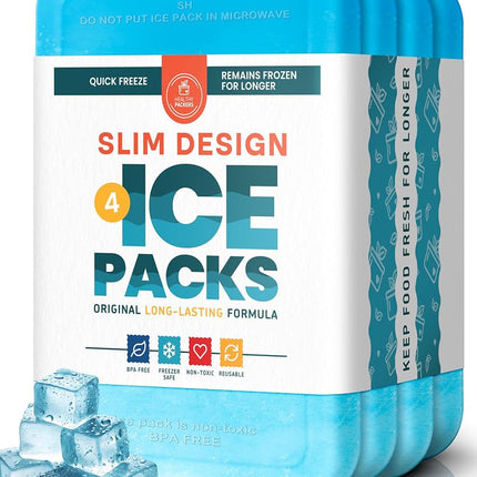 Healthy Packers Ice Packs For Lunch Box - Ice Bloc