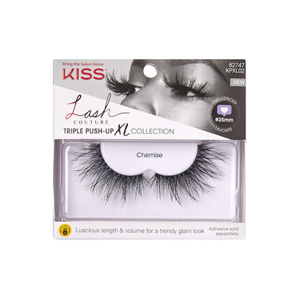 Kiss Lash Couture Triple Push-up False Eyelashes, 