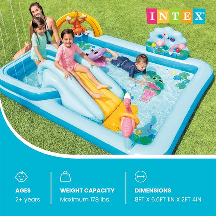 Intex Jungle Adventure Inflatable Play Center, for Ages 2+