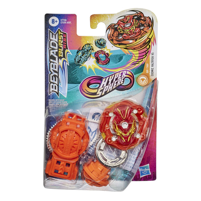 Beyblade Burst Rise Hypersphere Cosmic Valtryek V5 Starter Pack - Stamina Type Battling Game Top and Launcher, Toys Ages 8 and Up