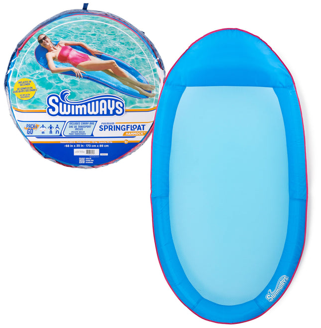 SwimWays Spring Float Premium Hammock Pool Lounger