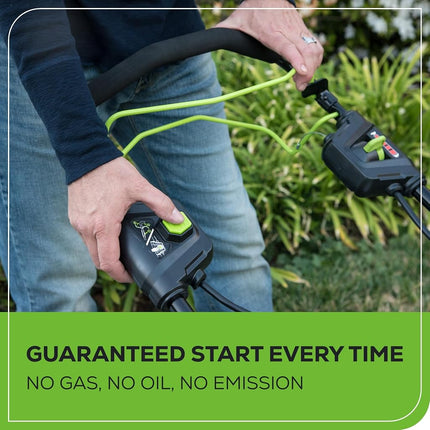 Greenworks 80V 21" Self-Propelled Lawn Mower + Blower (Gen 2), 5.0Ah Battery