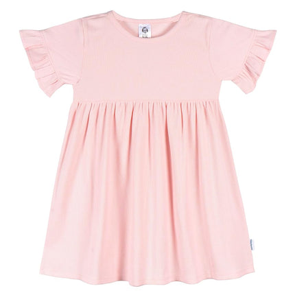 Juego de vestidos Gerber para niñas pequeñas de manga corta y sin mangas, Seaside, 2T