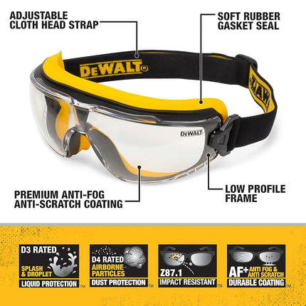 DEWALT DPG84 Clear AF Insulator Protective Eyewear