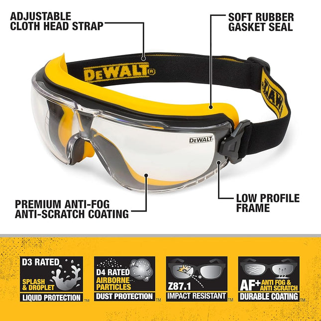 DEWALT DPG84 Clear AF Insulator Protective Eyewear