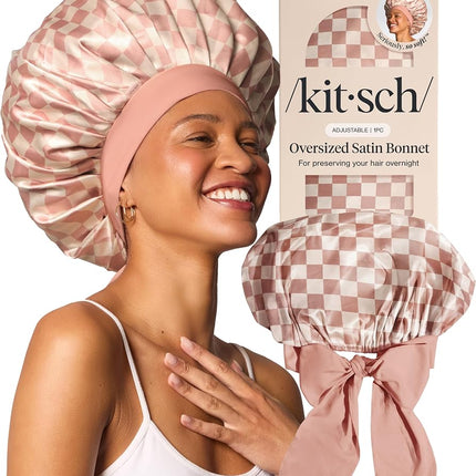 Kitsch XL Satin Bonnet for Sleeping, Softer Than S