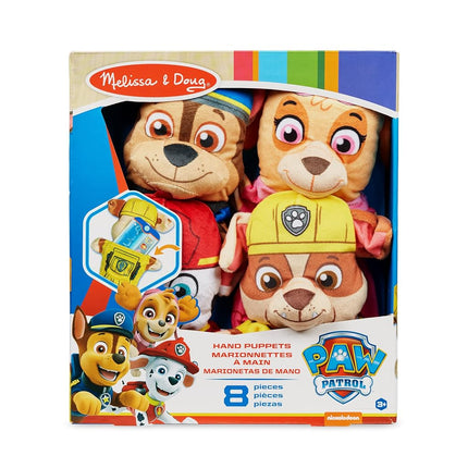 Melissa & Doug PAW Patrol Hand Puppets, Multicolor, 33269