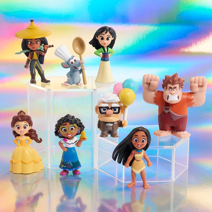 Disney100 años desafiando la colección de celebración de probabilidades, paquete de 8 figuras de edición limitada, juguetes para niños a partir de 3 años de Just Play