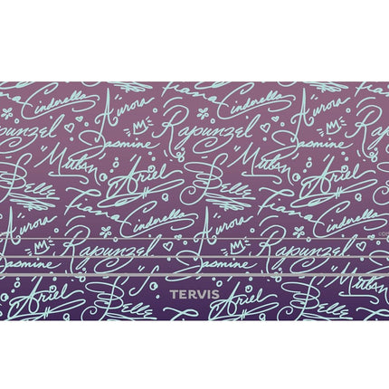 Tervis Traveler Disney - Princess Signatures Triple Walled Insulated Tumbler Travel Cup Keeps Drinks Cold & Hot, 20oz, Stainless Steel
