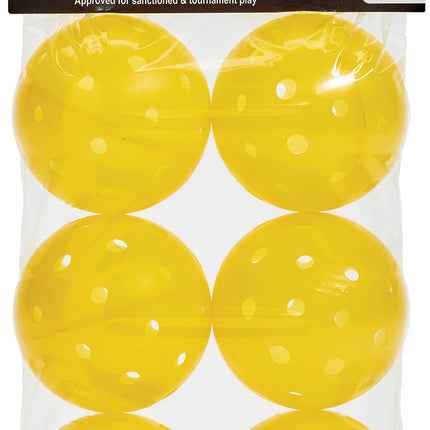 Tourna Strike Outdoor Pickleballs (6 Pack) - USAPA
