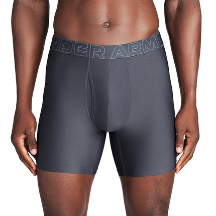 Under Armour Men's Tech Mesh 6-inch Boxerjock 2-Pa