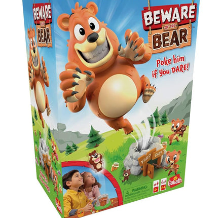 Goliath Games Beware the Bear Kids Games | For ages 4+ | For 2-4 players