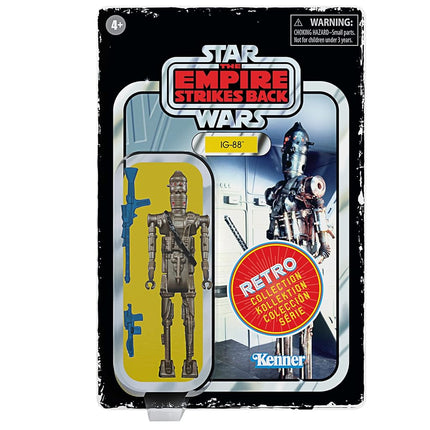 Star Wars Retro Collection Bounty Hunters 2-Pack Dengar & IG-88 Toys 9.5-CM-Scale The Empire Strikes Back