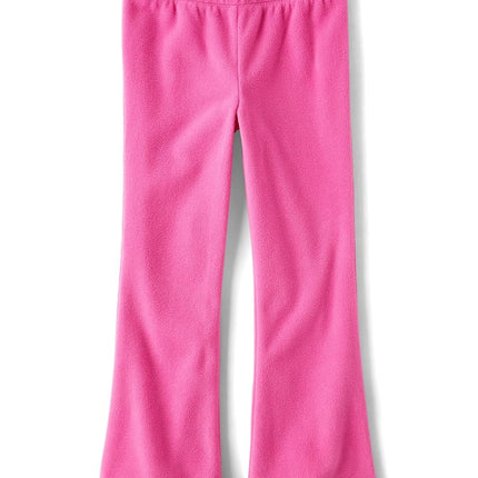 The Children's Place Girls' Warm Fleece Pull on Pants, Fall Fuschia, XX-Large