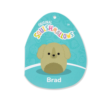 Squishmallows Original 12in Brad El Perro Perdiguero Verde – Peluche Oficial de Jazwares (Tamaño Mediano)