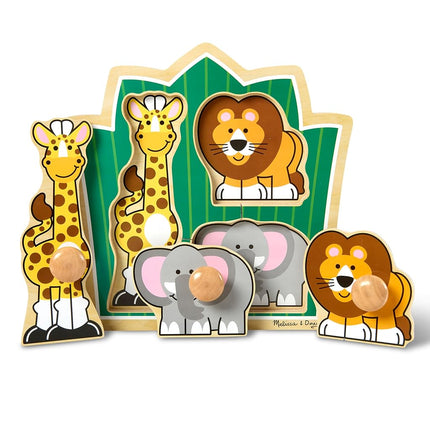 Melissa & Doug - 3375 Jigsaw Puzzle - Small Hand - Jungle