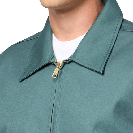 Chaqueta Eisenhower sin forro Dickies para hombre, verde Lincoln, talla Mediana