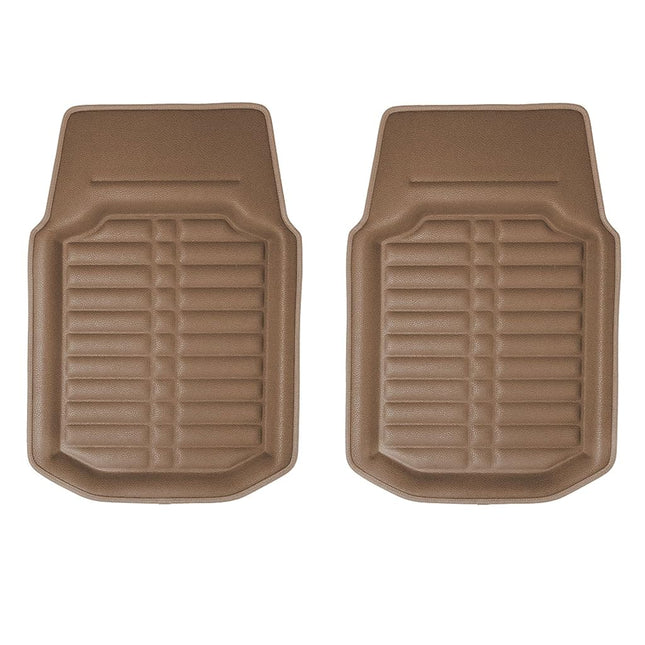 FH GROUP fh-f14407 Premium Carpet Mats – Fit most Truck, Suv, or Van Smooth Beige