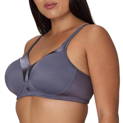 Playtex Women's 18 Hour Sensational Sleek Wirefree Bra, Opaque, Private Jet, 42E