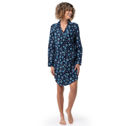 Fruit of the Loom Women's Flannel Sleep Shirt Pyja