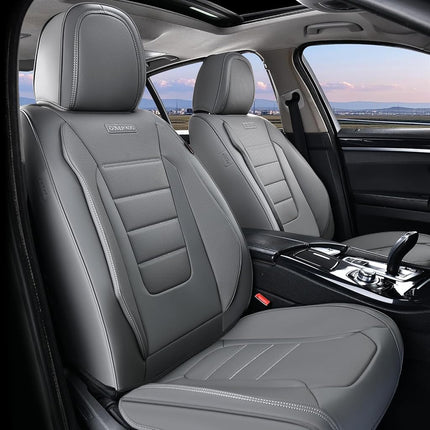 Coverado Front Seat Covers, Car Seat Cover, Gray S